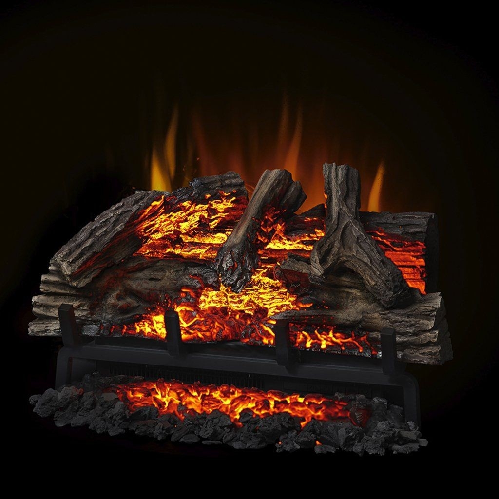 fantastic napoleon 27" woodland electric fireplace log set nefi27h | electric electric log inserts for existing fireplaces photo