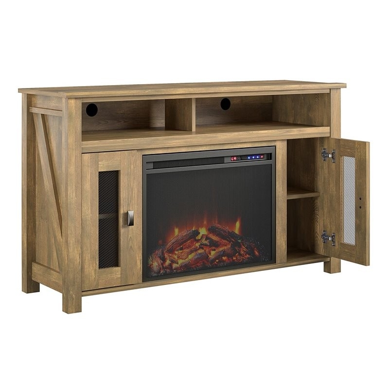 fascinating beaumont lane fireplace tv stand up to 48" in natural bl 4754 1971687 corner fireplace tv stand combo pics