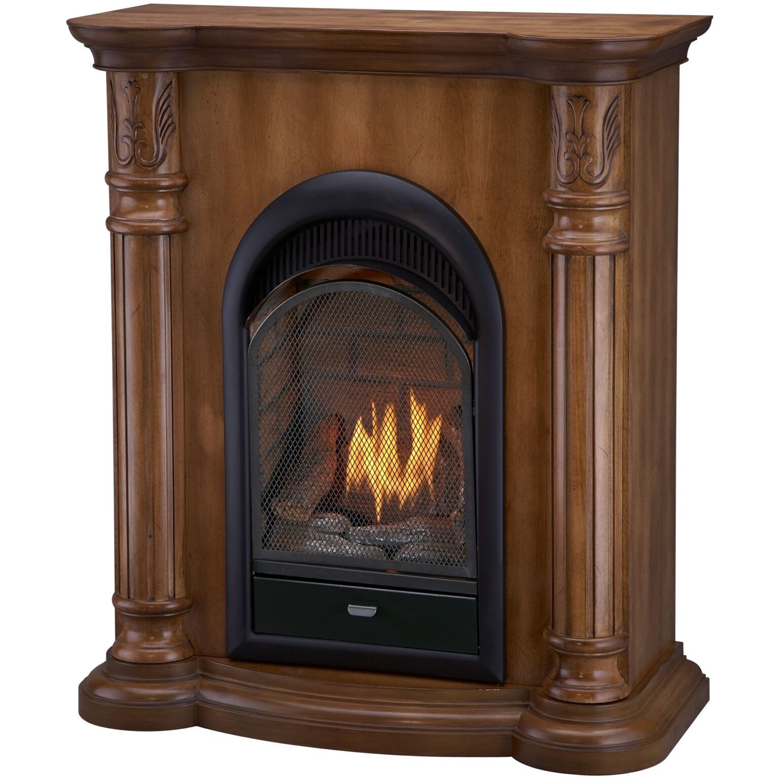 fascinating bluegrass living vent free natural gas fireplace system 10,000 btu, t vent pipe for gas fireplace picture