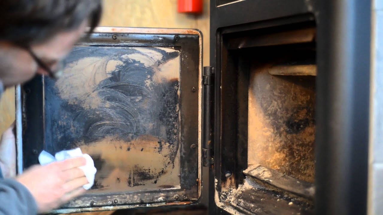 fascinating how to clean wood stove glass window clean wood burning stove glass cleaning glass on fireplace doors picture