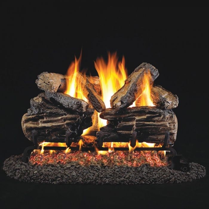 fascinating real fyre chs charred split oak vented gas logs vented gas fireplace logs photo