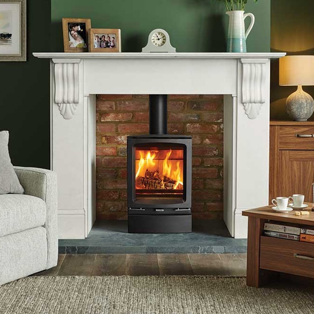 fascinating vogue midi wood burning stove from victorian fireplace store fitting wood burning stove in existing fireplace picture