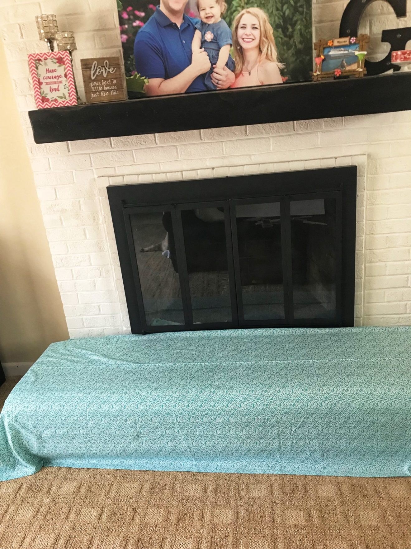 get lowes diy: baby proofing your brick fireplace thisaveragemom how to baby proof fireplace picture