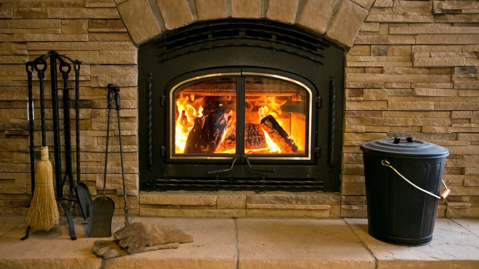 get lowes how to convert a gas fireplace to wood burning angies list cleaning glass on fireplace doors pics