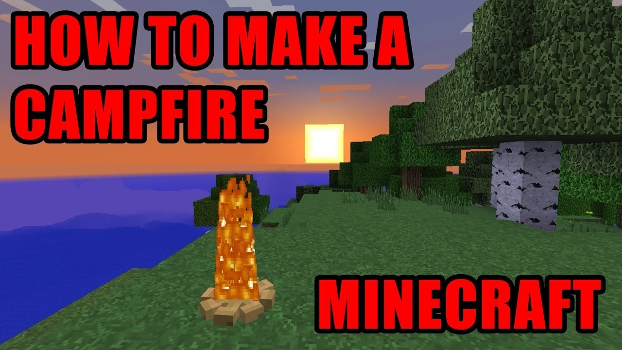get lowes minecraft how to make a campfire!!! (snapshot 14w32b) youtube how to make a safe fireplace in minecraft pics