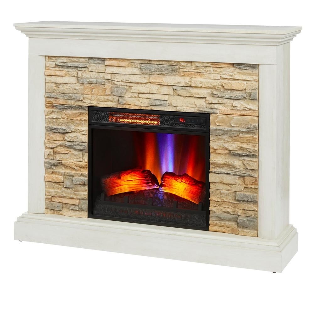 good home decorators collection whittington 50 in freestanding electric electric fireplaces at home depot photo