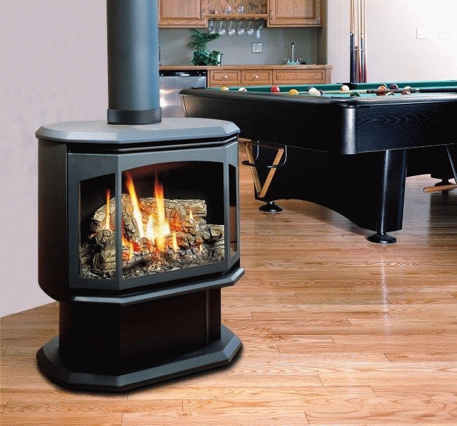 good kingsman fdv350 free standing direct vent gas stove with blower ipi pilot free standing direct vent gas fireplace photo