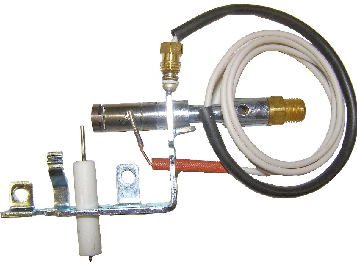 gorgeous 104286 01 1 wire lp gas pilot ods assembly, thermocouple, 34" cleaning a thermocouple on gas fireplace photo
