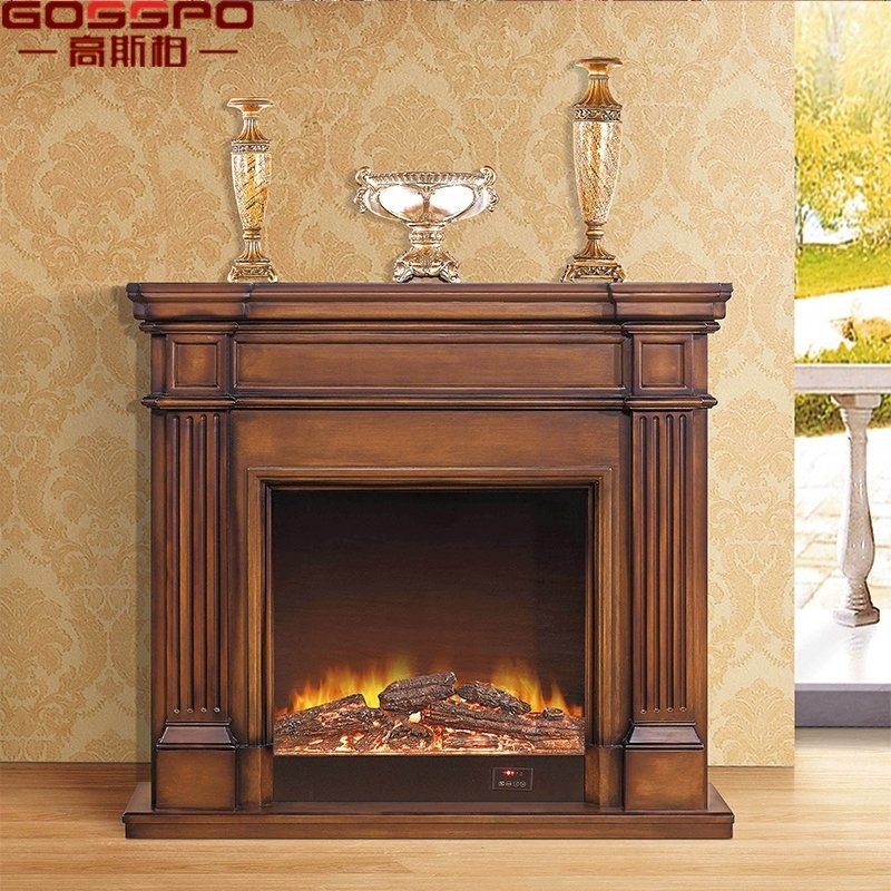 gorgeous china european style antique carved solid wood fireplace mantel (gsp14 pictures of fireplace mantels photo