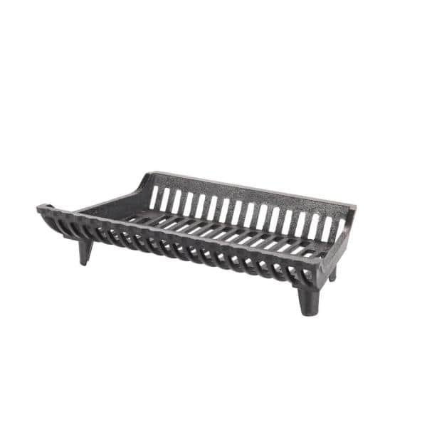gorgeous liberty foundry 22 in cast iron heavy duty fireplace grate with 2 in fireplace grate home depot photo