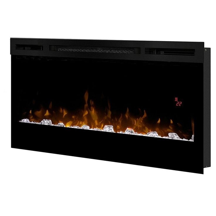 image of amazon: dimplex prism 34" wall mount linear electric fireplace electric fireplace insert amazon photo