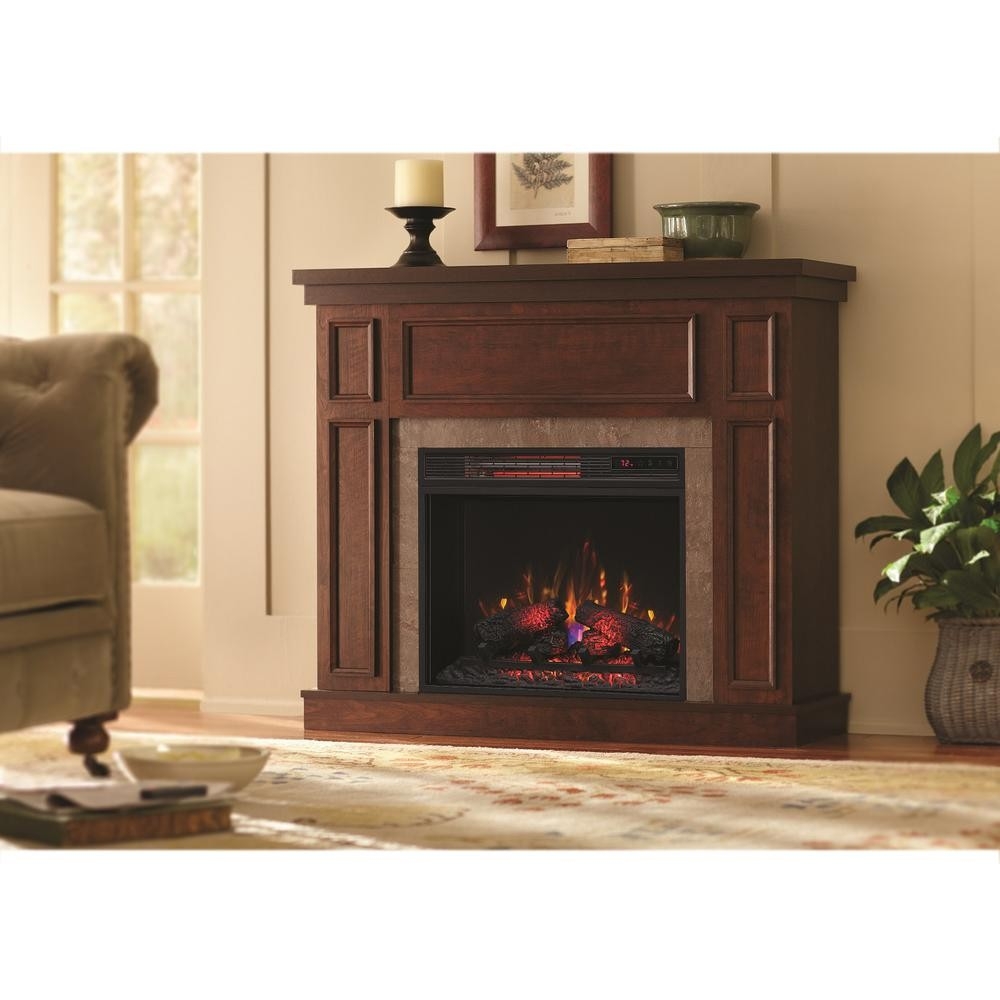 image of home decorators collection granville 43 in convertible mantel electric home depot fireplace mantels photo