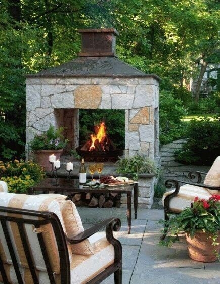 image of more ideas below: diy square round cinder block fire pit how to make outdoor fireplace cinder block pics