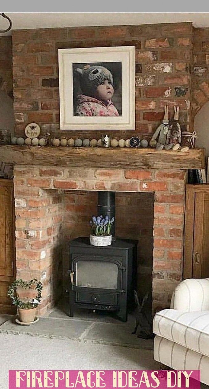 image of terrific images brick fireplace log burner thoughts it sometimes pays # log burner fireplace designs picture