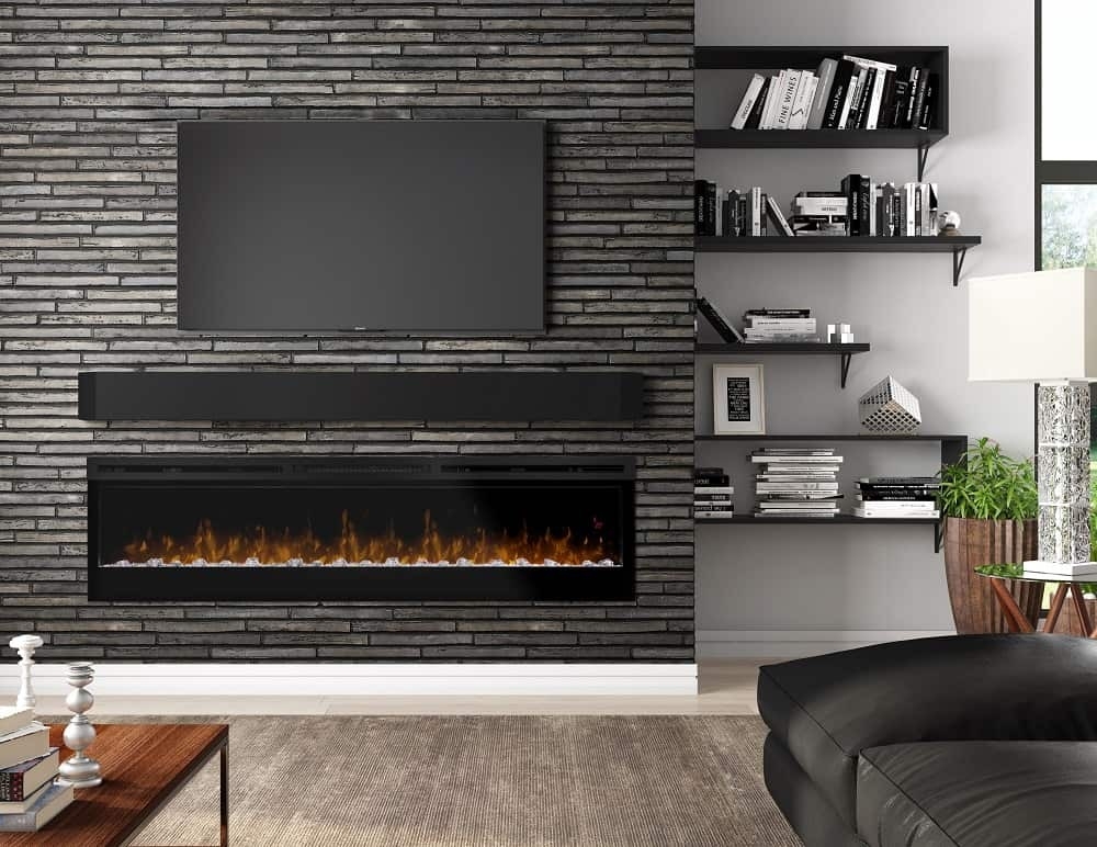 inspirational for a tv friendly fireplace, go electric | stylish fireplaces mounting tv over gas fireplace pics
