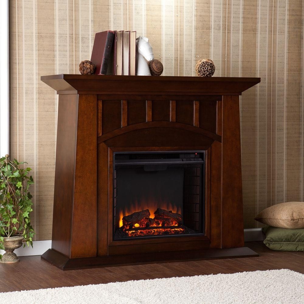 inspirational southern enterprises logan 48 in freestanding electric fireplace in fireplace grate home depot image