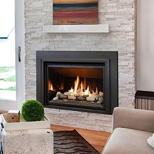 inspirational stanbroil 24pcs light weight ceramic fiber pebble stones for indoor gas fireplace insert glass rocks pics