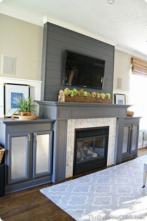 inspiring a diy fireplace is an amazing way to update a room whether you want to how to build a fireplace mantel from scratch photo