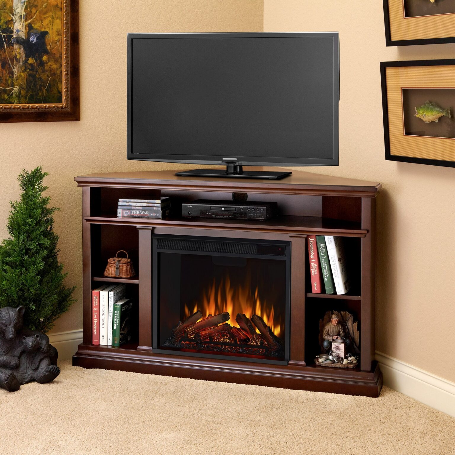 inspiring corner fireplace tv stand home design ideasroom the spruce big lots fireplace tv stand pics