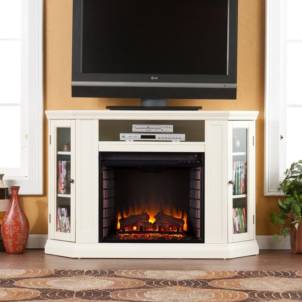 inspiring southern enterprises carter 48 in convertible media electric fireplace electric fireplace tv stand home depot picture