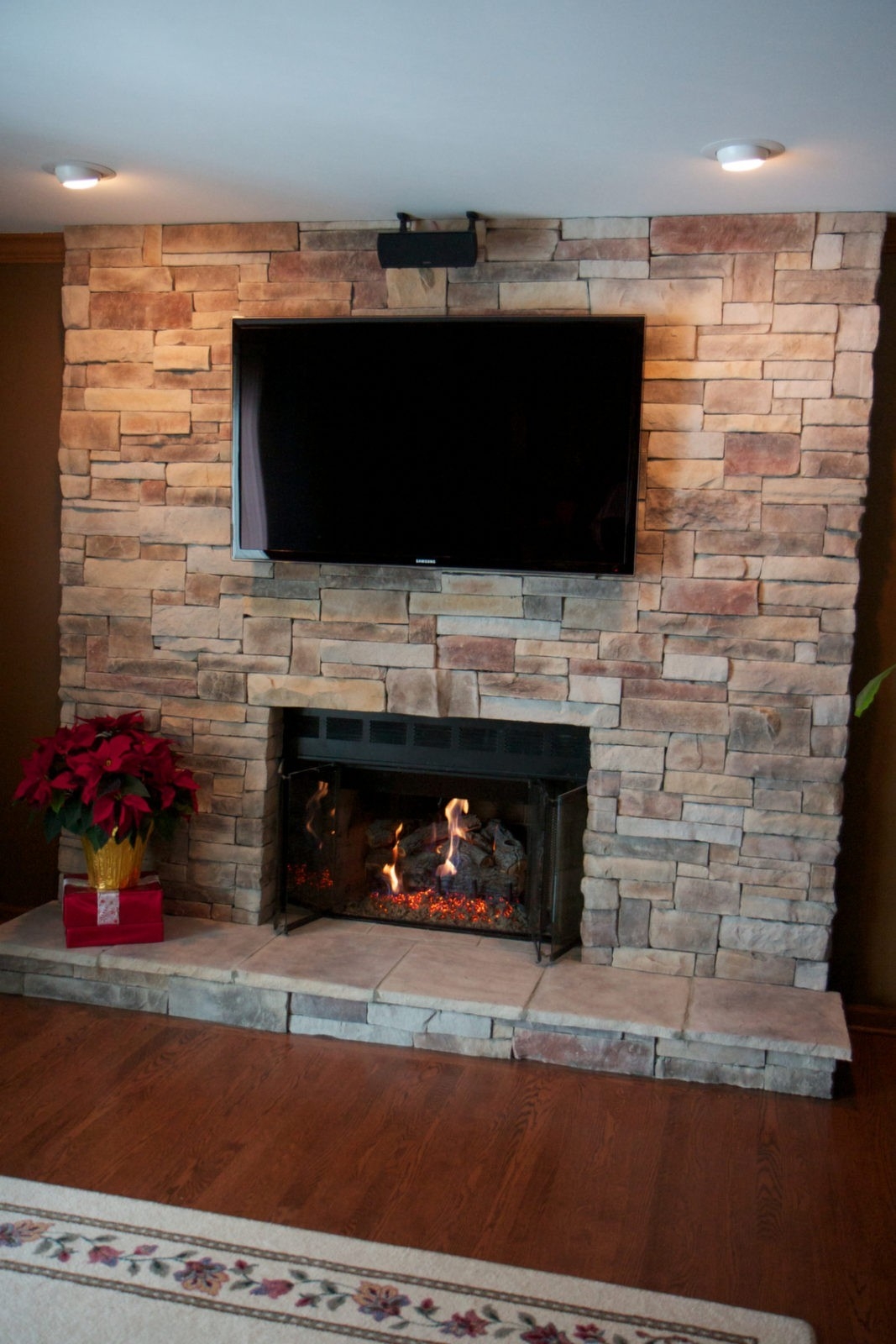 Lowes Can You Mount A Tv On A Stone Fireplace Recommendations