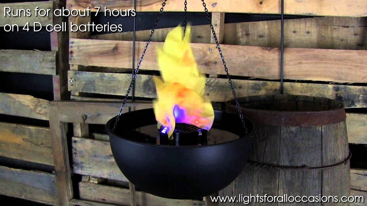 inspiring table top/hanging flame light demonstration youtube fake fireplace logs battery operated photo