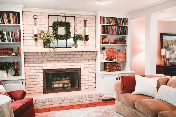 Splendid What Color Should I Paint My Brick Fireplace Free Reviews