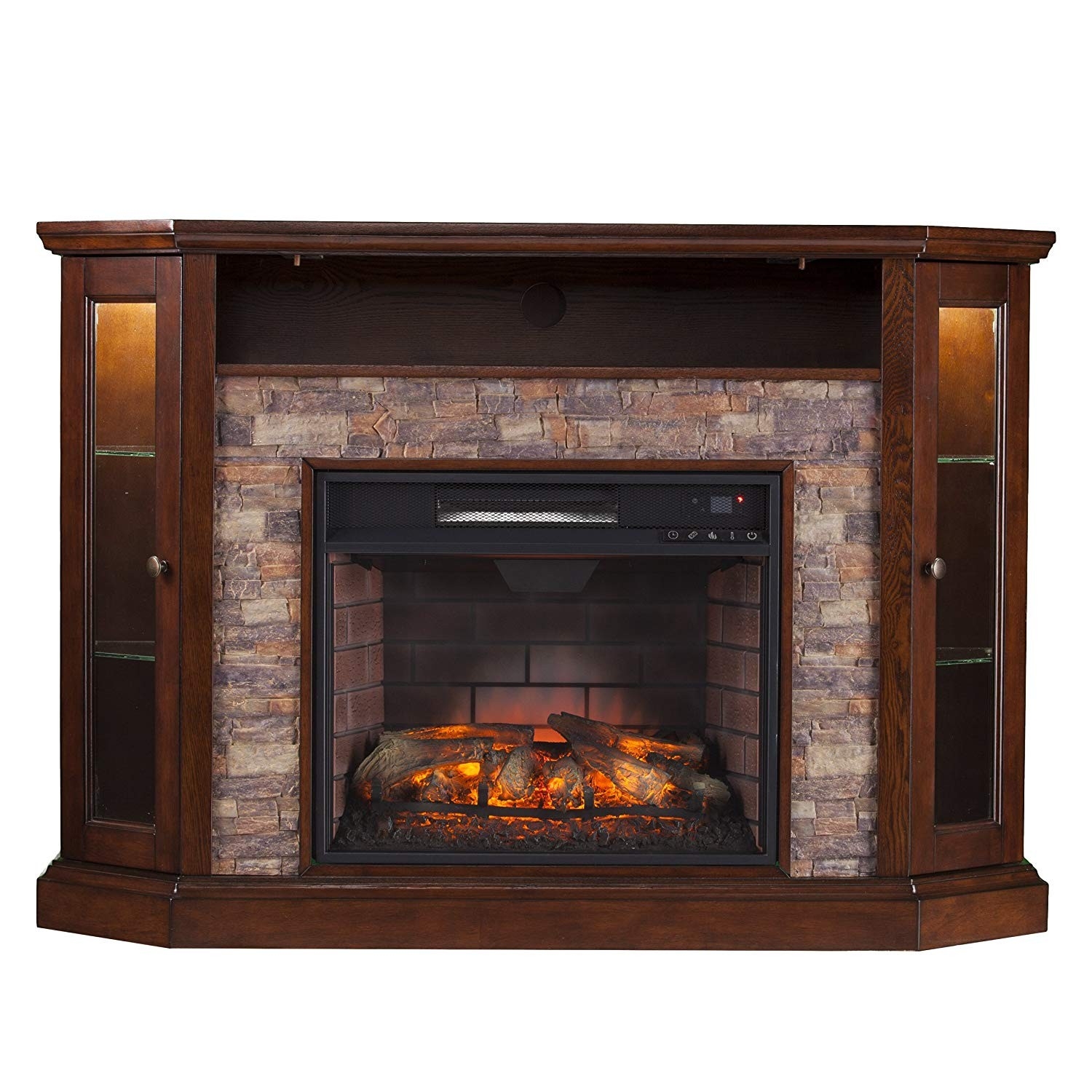 lowes best corner electric fireplace heater units (top 5 in 2021) what is the best electric fireplace heater picture