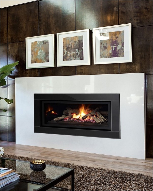 lowes √√ modern gas fireplace insert | home interior exterior decor & design can you burn real wood in a gas fireplace picture