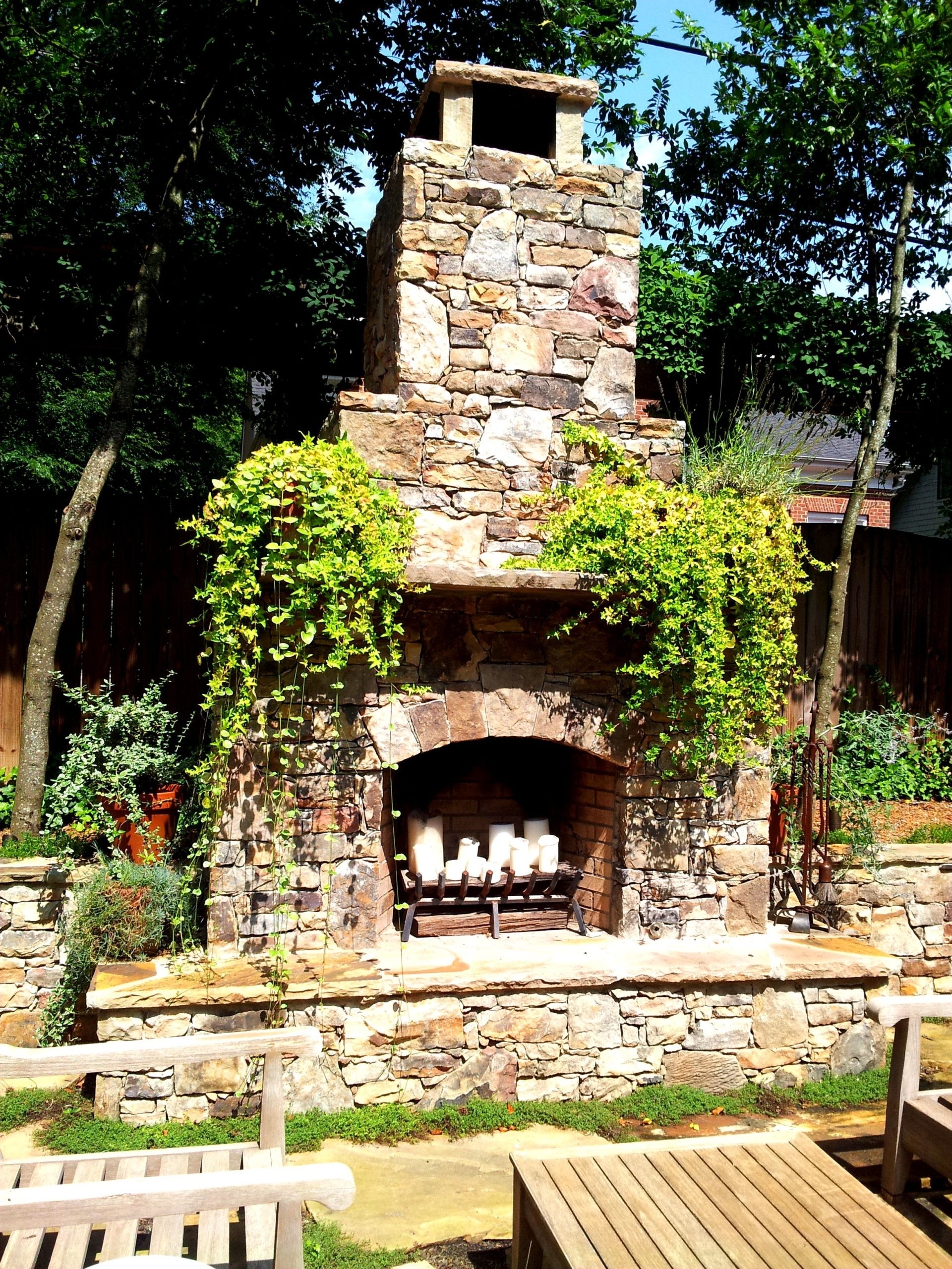 Gorgeous Images Of Outdoor Fireplaces High Quality