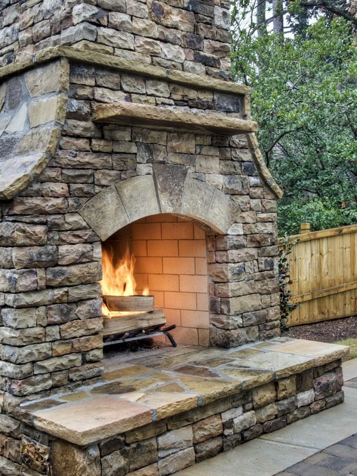 marvelous build a cinder block fireplace | diy outdoor fireplace, outdoor how to make a outside fireplace image