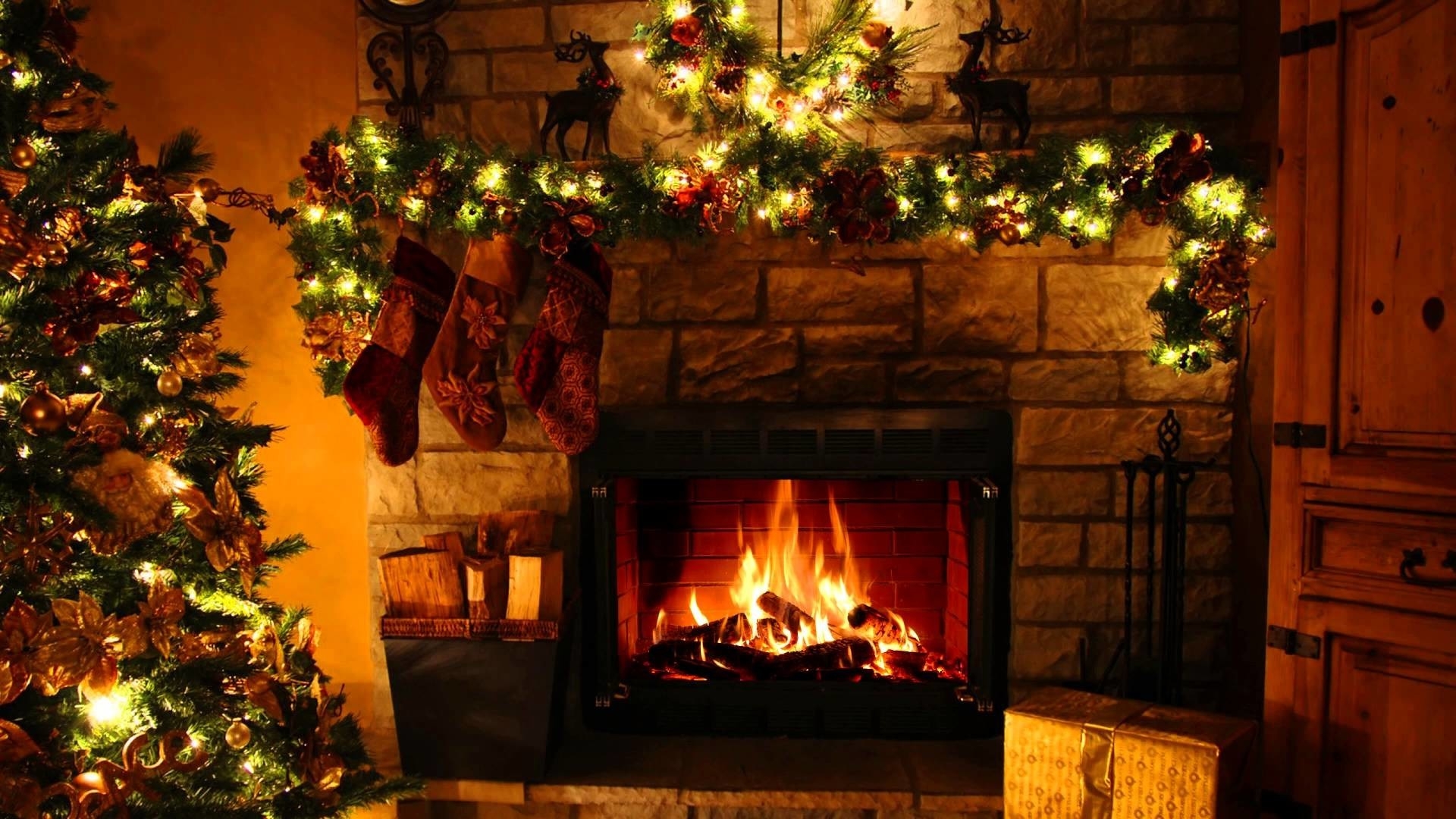 marvelous fireplace desktop wallpaper (54 pictures) images of christmas fireplaces pics