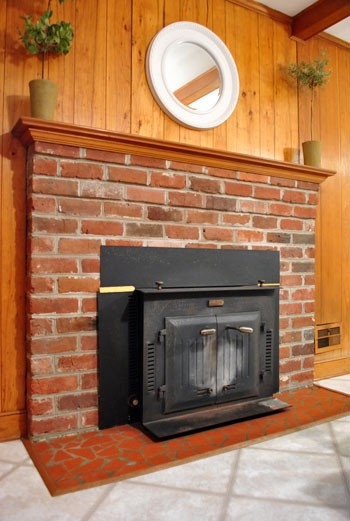 marvelous painting fireplace insert black | fireplace insert painting a fireplace insert image
