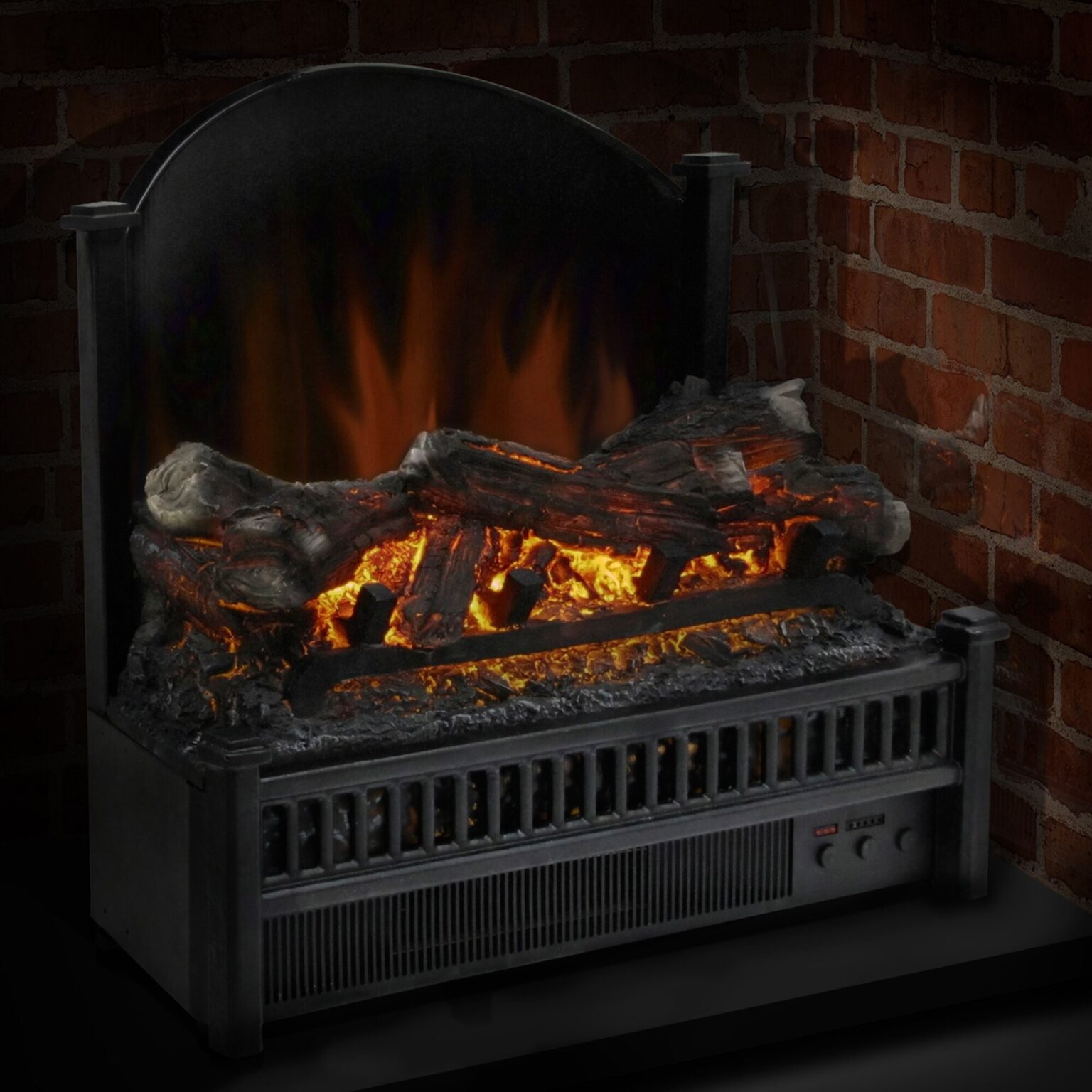 marvelous pleasant hearth electric fireplace logs heater &amp; reviews | wayfair electric log inserts for existing fireplaces pics