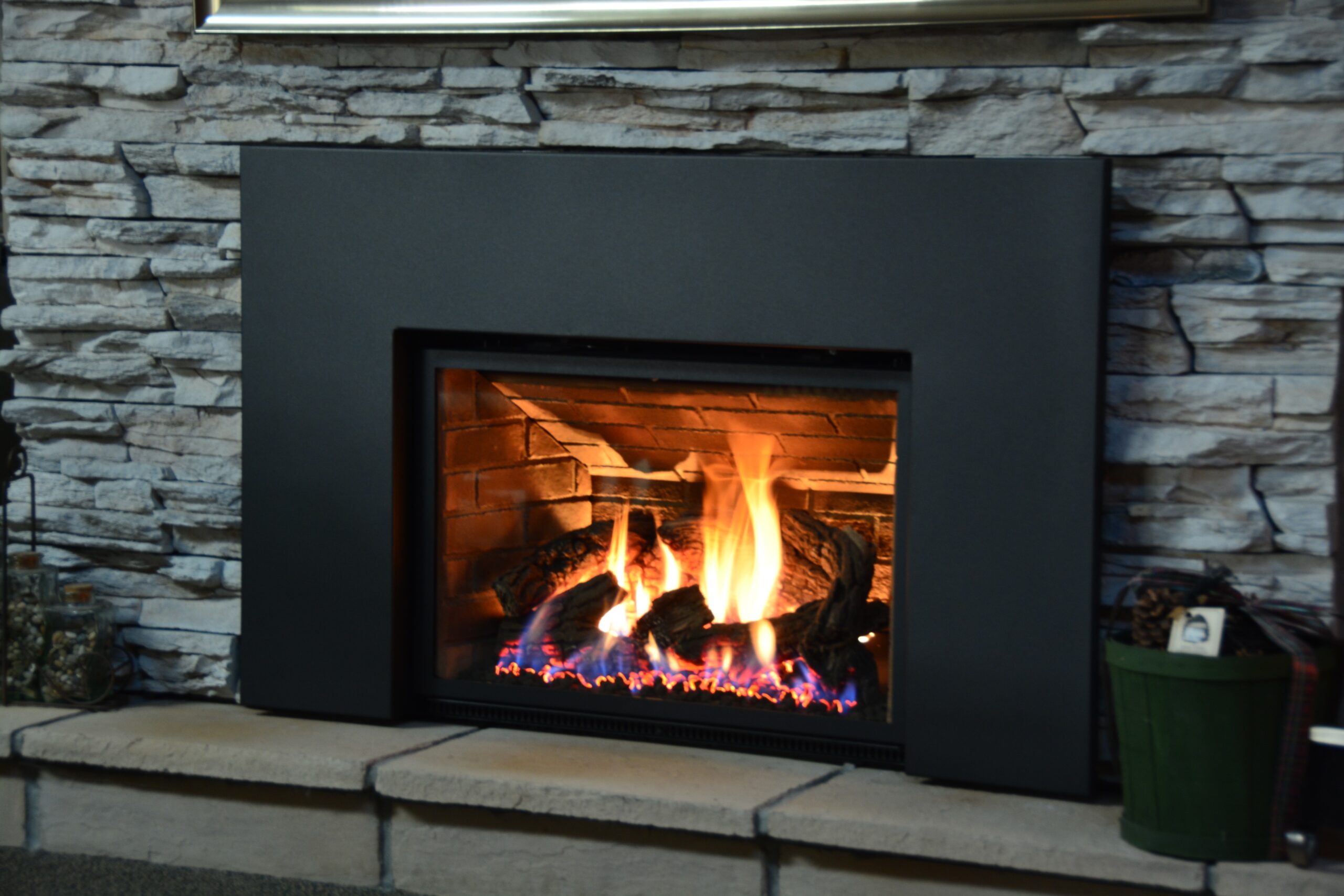 outstanding ambiance inspiration gas fireplace inserts cleveland see through gas fireplace insert pics