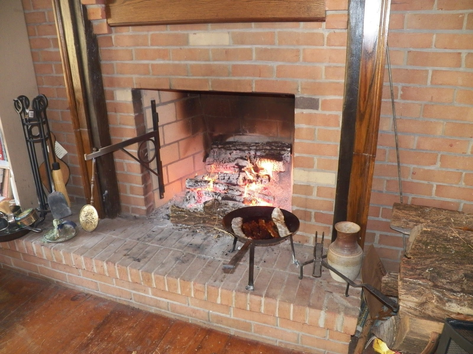 outstanding taking the time: taking the time to cook over the hearth how to put out a fireplace pics