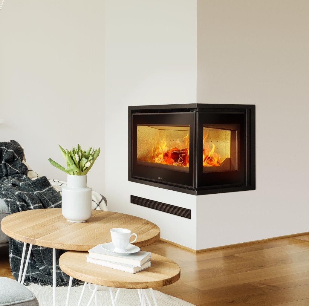 picture of lacunza adour cld two sided fireplace | cast iron | signi fires fireplace options without chimney pics