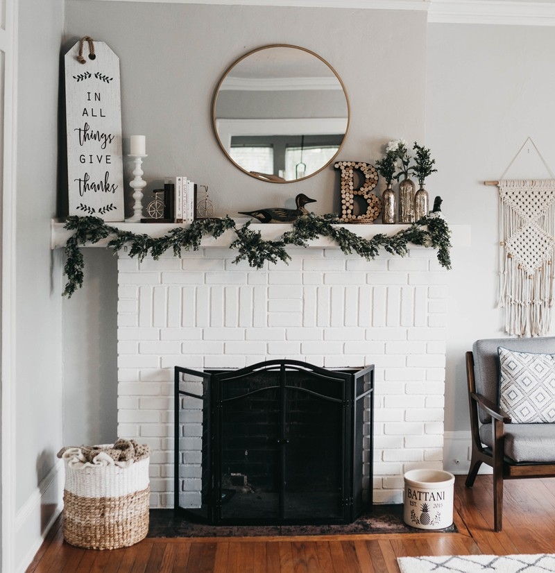 remarkable fireplace mantel decor: mantel & surround ideas (by the pros) decor for fireplace hearth image