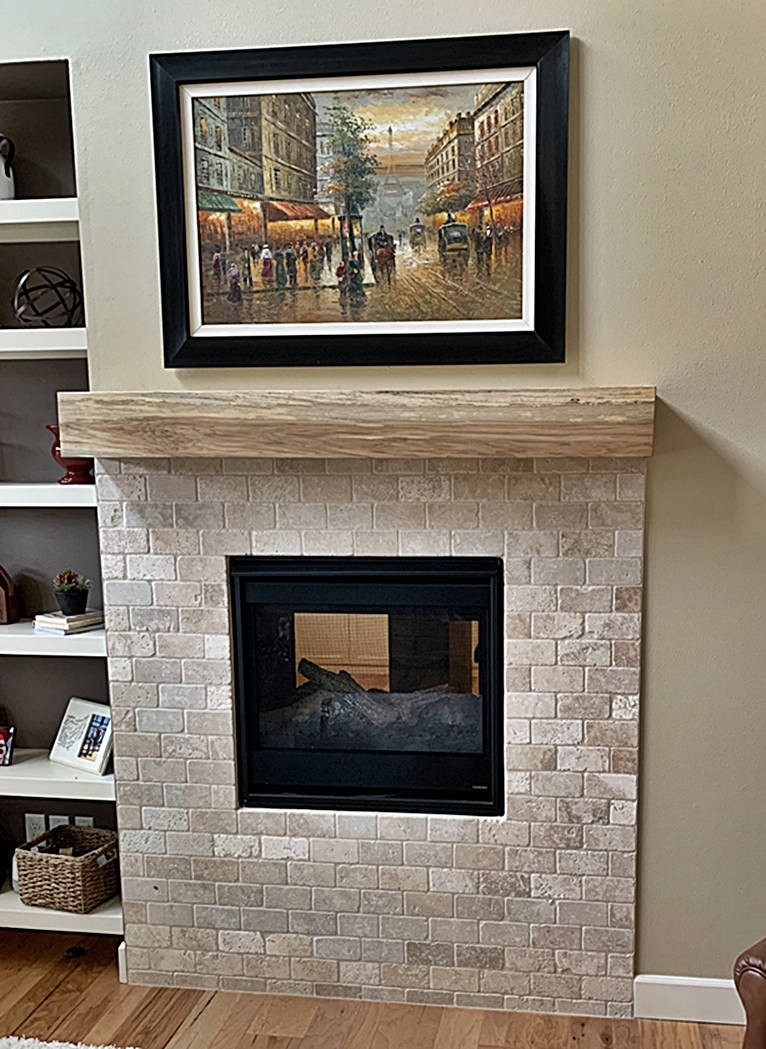 remarkable rustic or modern hickory fireplace mantel beam floating shelf contemporary fireplace mantel shelves photo