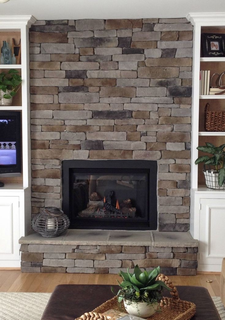 remarkable stacked stone veneer fireplace | stone veneer fireplace, stone veneer stacked stone veneer for fireplace picture