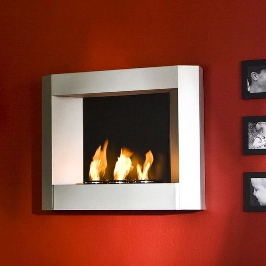 remarkable wildon home ® sevilla wall mounted gel fuel fireplace | contemporary wall mounted gel fuel fireplace picture
