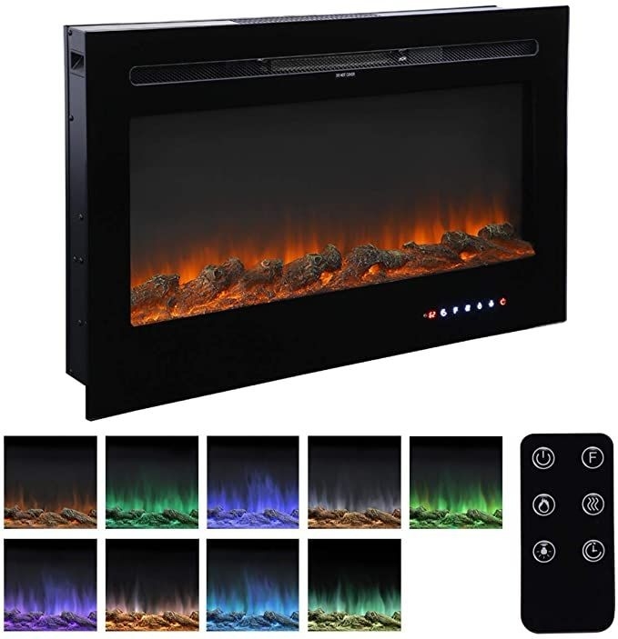 Top Amazon Electric Fireplace Insert High Quality