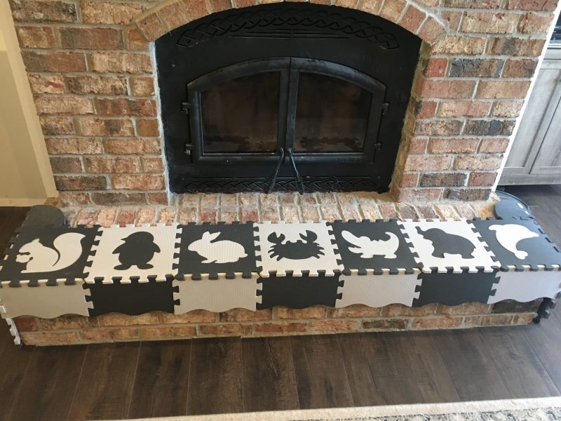 splendid baby proofing fireplace &amp; more! easy hearth padding oh baby love how to baby proof your fireplace picture