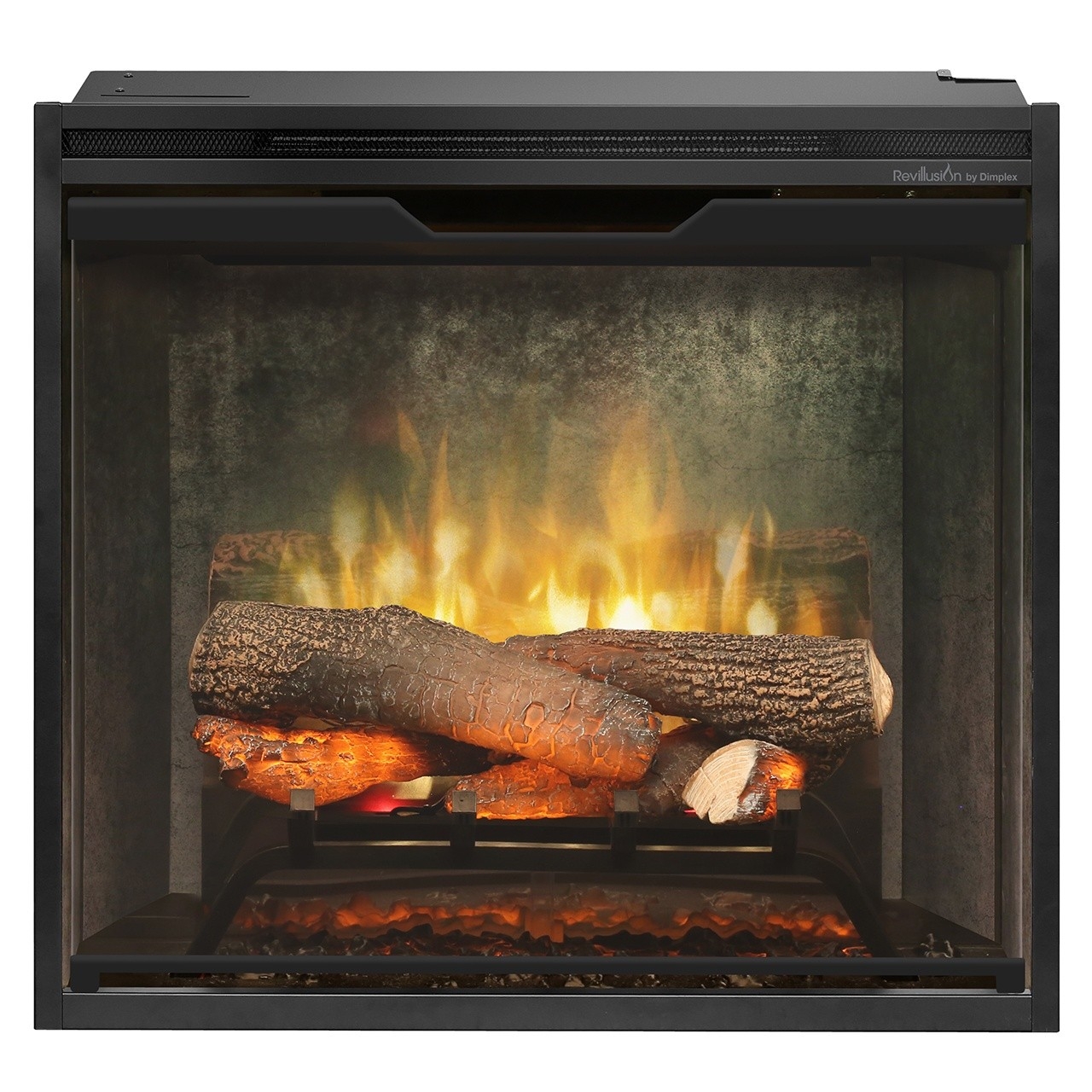 splendid dimplex 24" revillusion® built in electric fireplace rbf24dlxwc convert wood fireplace to electric pics