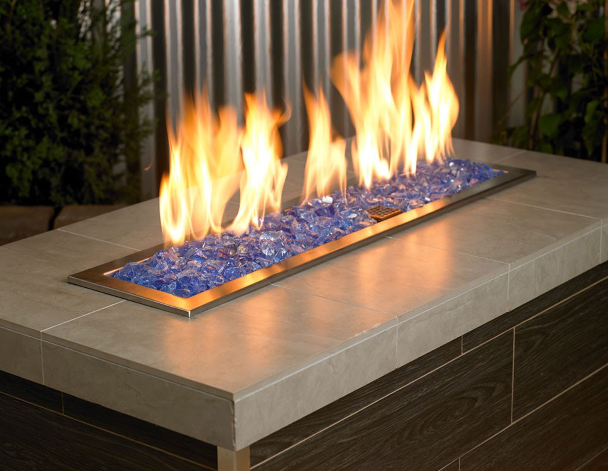 splendid fire pit glass fireplace mantel surround | fireplace services anaheim fireplace glass rocks installation image