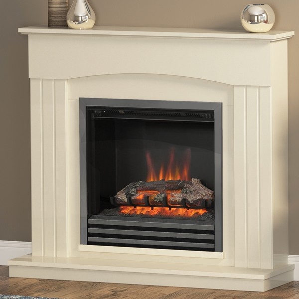 stunning be modern linmere electric fireplace suite almond stone effect fireplace options without chimney picture