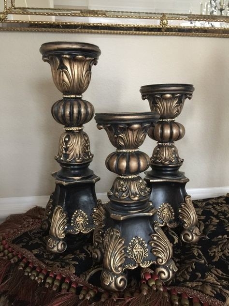stunning candle holders with bling free shipping | etsy | Подсвечники И Декор multi candle holder for fireplace photo