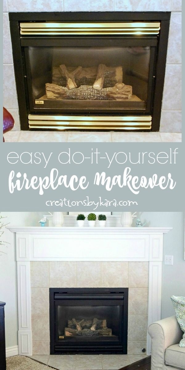 stylish brass fireplace makeover with spray paint make sure you use the right spray paint for fireplace doors pics