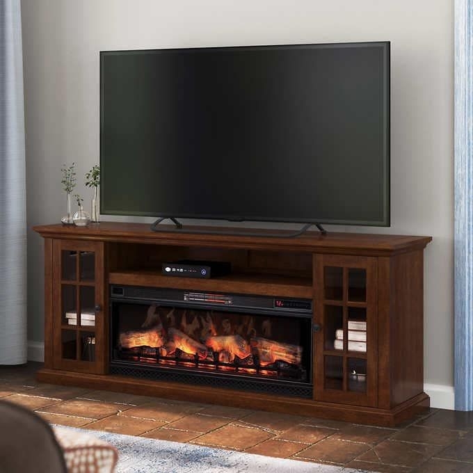 stylish classic flame fireplace tv stand fireplace ideas costco fireplace tv stand picture
