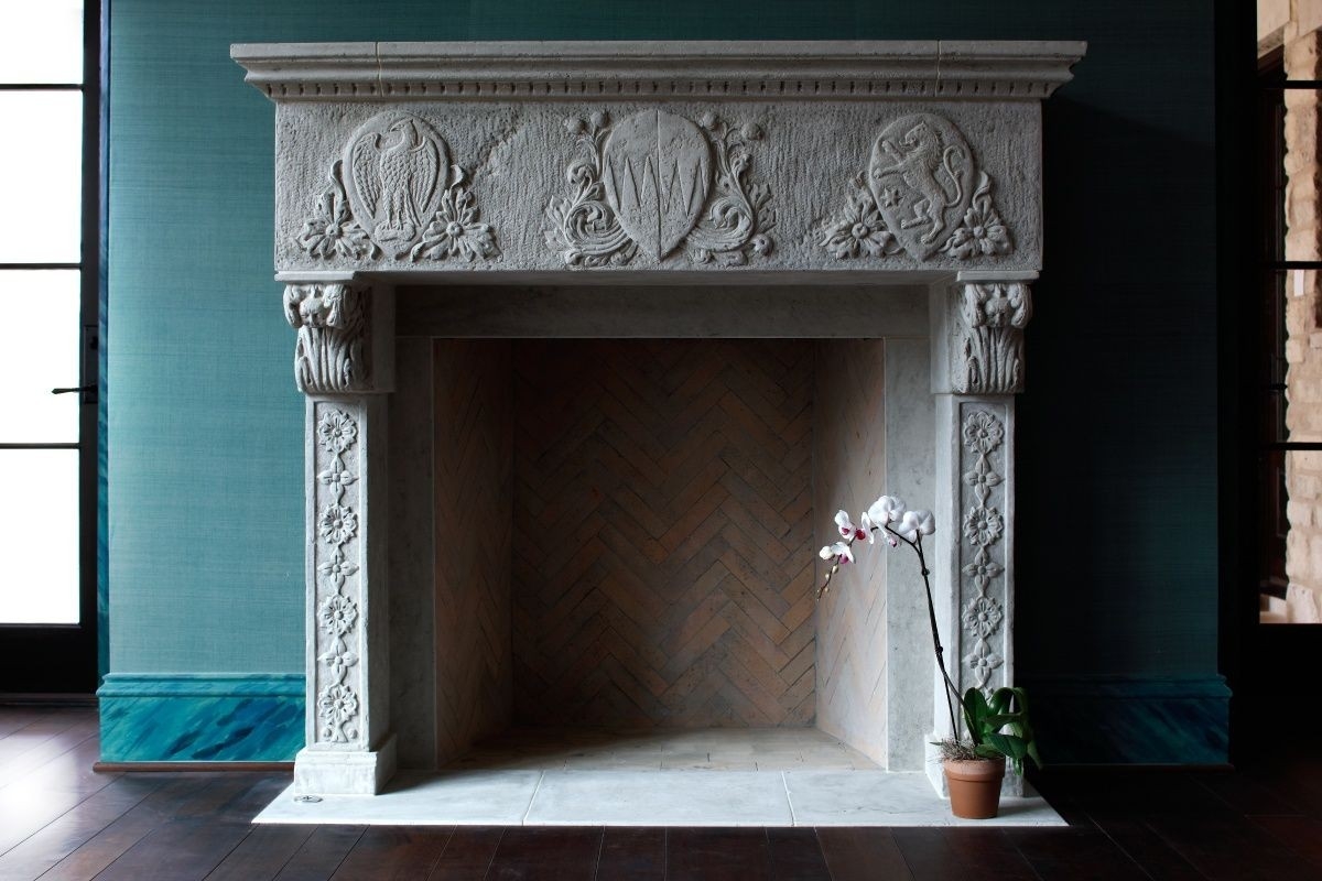 stylish icymi: firerock sponsors the 2015 atlanta homes &amp; lifestyles' home for firerock masonry fireplace kits pics